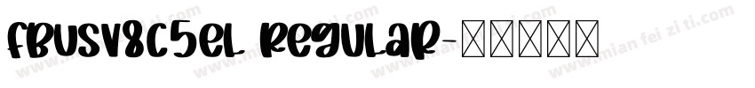 fbUsv8C5el Regular字体转换